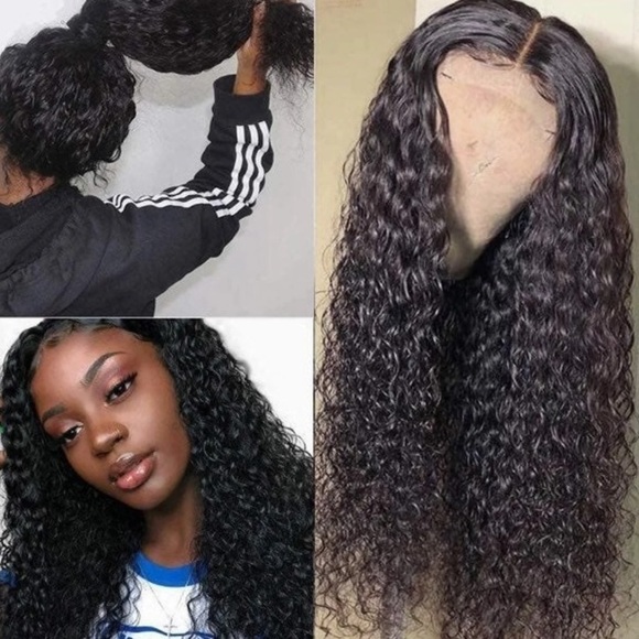22” Water wave pre plucked glue-less wig *…NEW main image 7